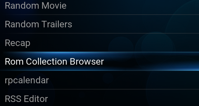 A Kodi ROM Collection Browser telepítése