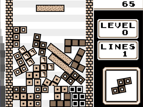 tetris játékot