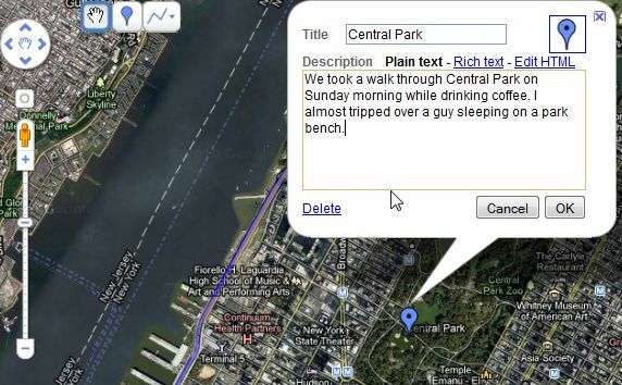 4 Térképkövető, hogy utazási információkat jelenítsen meg a blogokban, bmaps2