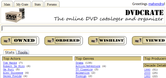 DVD láda DVD láda