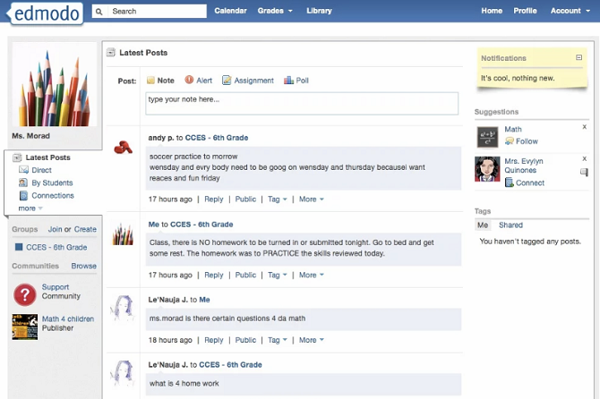 edmodo facebook alternatíva