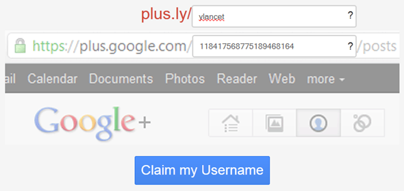 google plusz url név