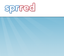 Sprred – Egyszerű blogolási platform technológiailag kihívásokkal teli sprred logóhoz