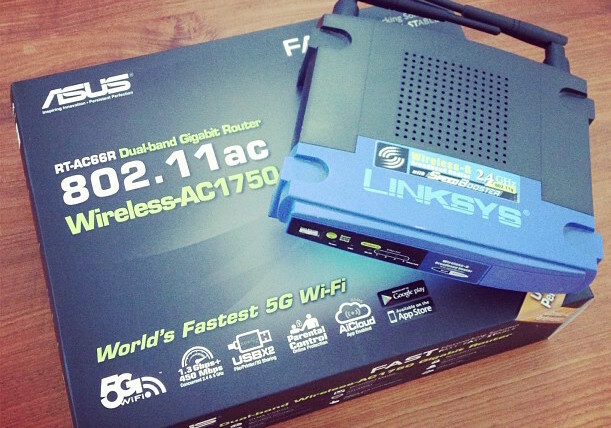 Linksys-802 router