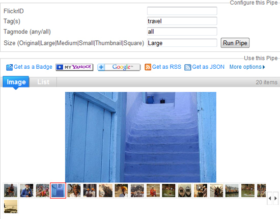 Flickr feed