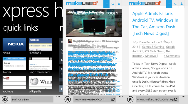 MUO-wp8-6browsers-nokiaxpress