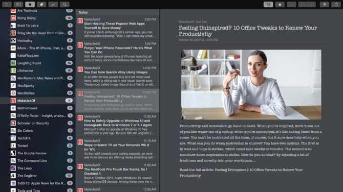legjobb alkalmazások feedly mac readkit