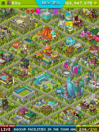Mozgassa át, Sim City: A legjobb városépítő játékok iOS pixelpeople1 számára