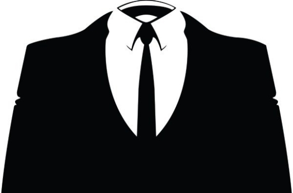 Miért a MegaUpload, és ki a következő? Anonymous Suit Logo