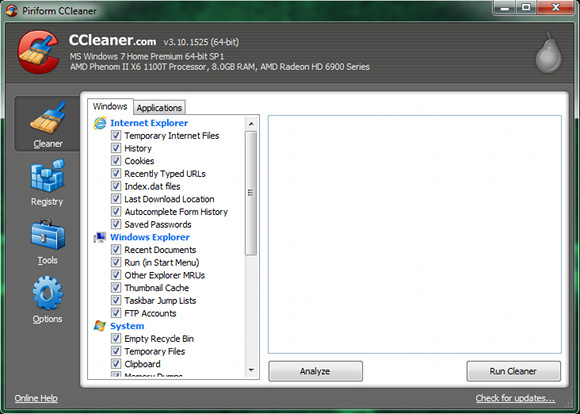 ingyenes ccleaner