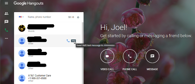 send-sms-windows-hangouts