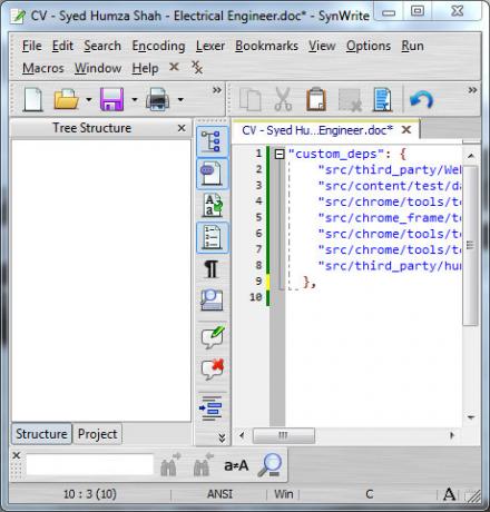 SynWrite: Jegyzettömb, amely alternatíva lehet a jegyzetek felvételéhez és a programozási kódok szerkesztéséhez