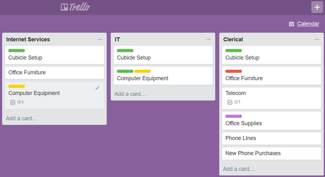 Trello Online Projektmenedzsment eszköz