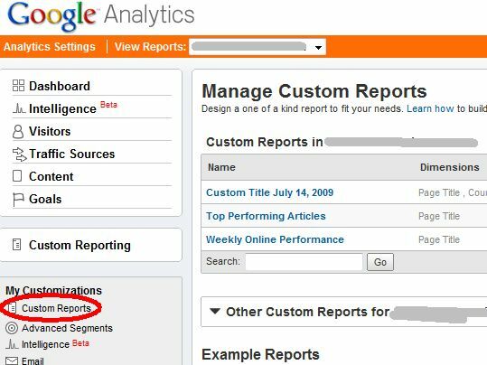 Google Analytics e-mail jelentések