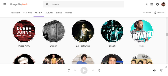 A 7 legjobb Google Play Zene szolgáltatás, a Google Play Zene könyvtár