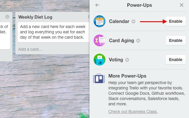 Trello engedélyezze-naptár