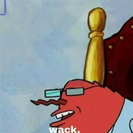 Mr. Krabs wack