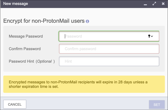 A ProtonMail titkosítja az e-maileket