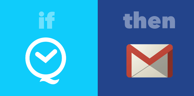 IFTTT recept okostelefon használat Gmail-emlékeztető