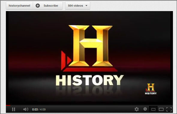 youtube történelem csatorna