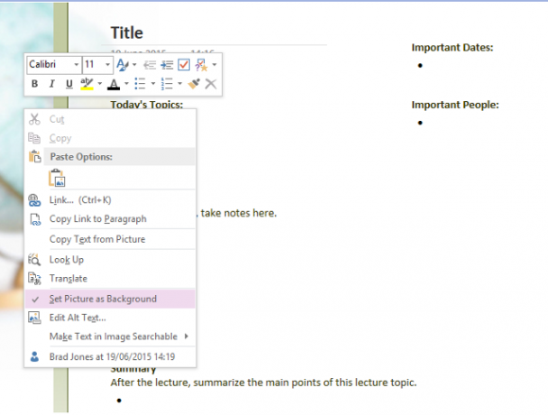 OneNote-feature-sablonok