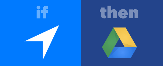 IFTTT Google Spreadsheet tornaterem látogatások