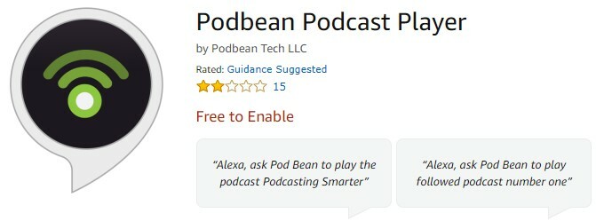 Podbean az amazon echo podcastokhoz