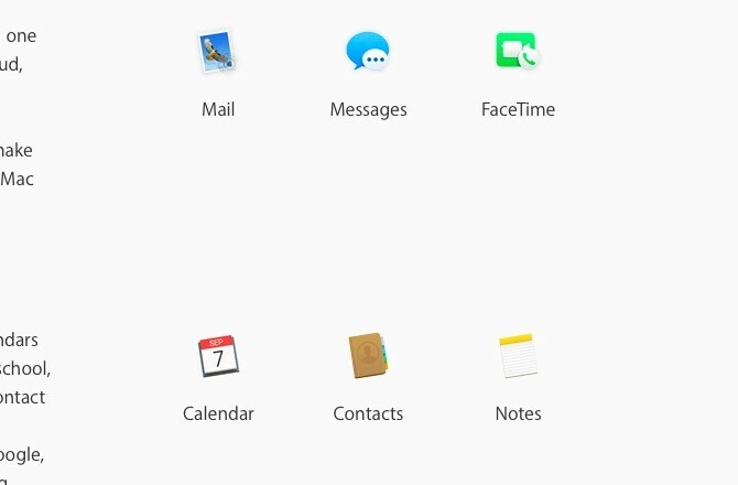 A Mac System Apps képernyőképe