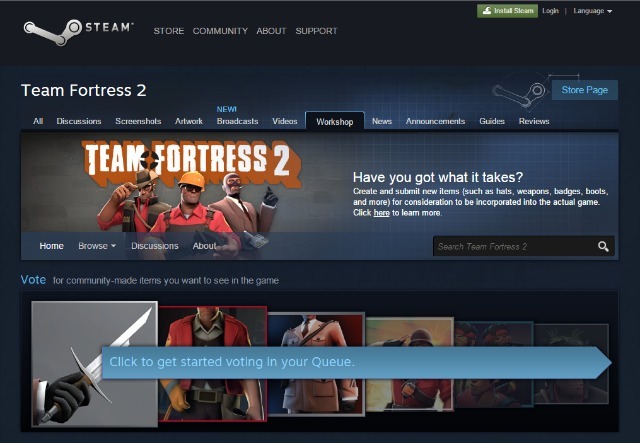 teamfortress2 oldalon