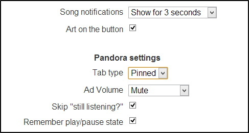 pandora króm addon