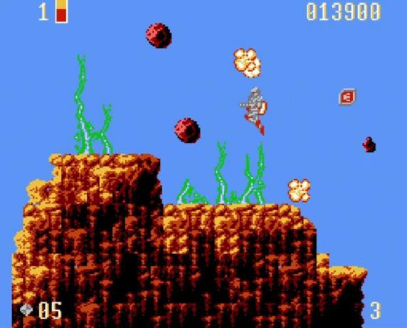 Super Turrican fut egy NES-emulátoron a Steam Link-en