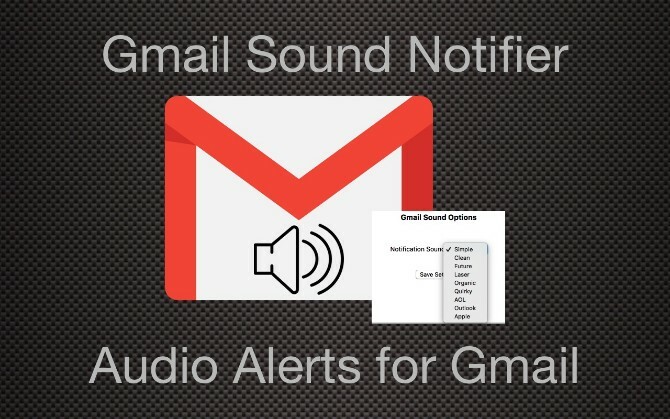 kap egy hangos értesítést, amikor új e-mailt kap gmail-ben