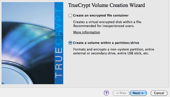 Hogyan hozhatunk létre egy valóban rejtett partíciót a TrueCrypt 7 2 partíción belül