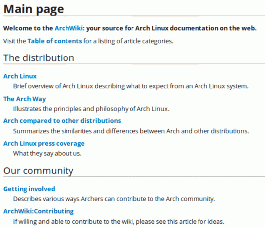 hasznos-linux-közösségek, archwiki