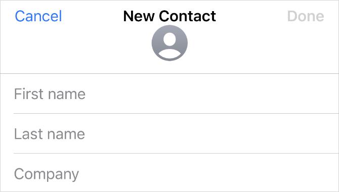 Új kapcsolattartó oldal az iPhone készüléken