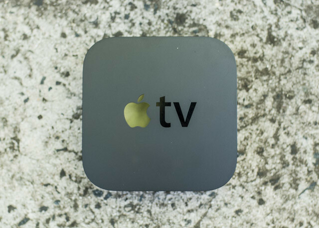 Egy Apple TV doboz