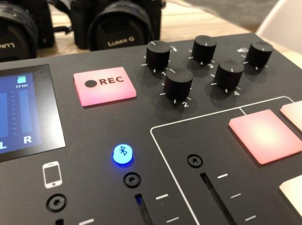 A Rodecaster Pro hangerőszabályzói