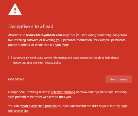 azonnali online hamisítványok - Chrome Fake webhely