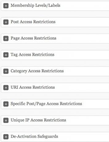 Hogyan hozhatunk létre tagsági webhelyet a WordPress 08 s2Member általános opcióinak korlátozásaival?