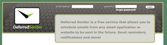 e-mail emlékeztető szolgáltatás