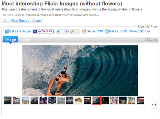 Flickr feed