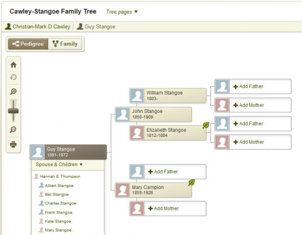 Fedezze fel a családfáját Online Family Tree image1