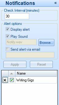 Craigslist keresés a CraigsList Reader (Windows) craigslist5 segítségével