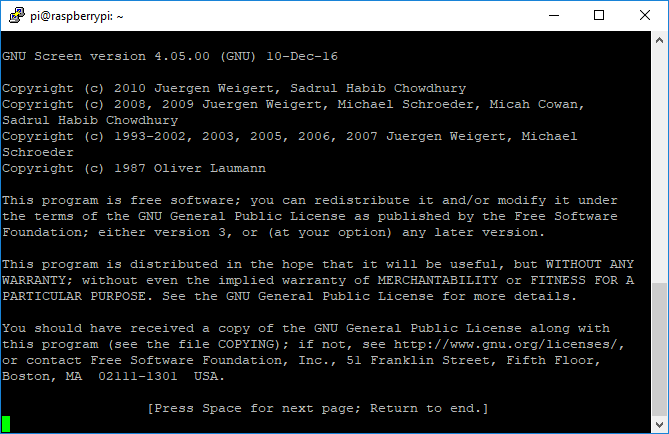 A GNU Screen Terminal bevezető licencelése