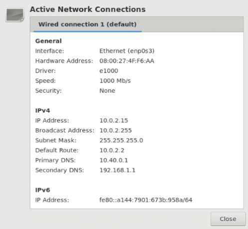 Ellenőrizze a router IP-címét Linux alatt