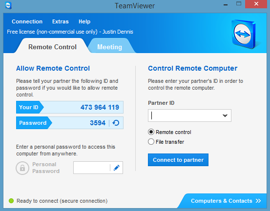 TeamViewer szinkronizálási fájlok