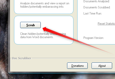 Metaadatok súrolása a Word dokumentumokból [Windows] docscrubber scrub
