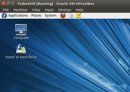 linux virtuális gépek fedora