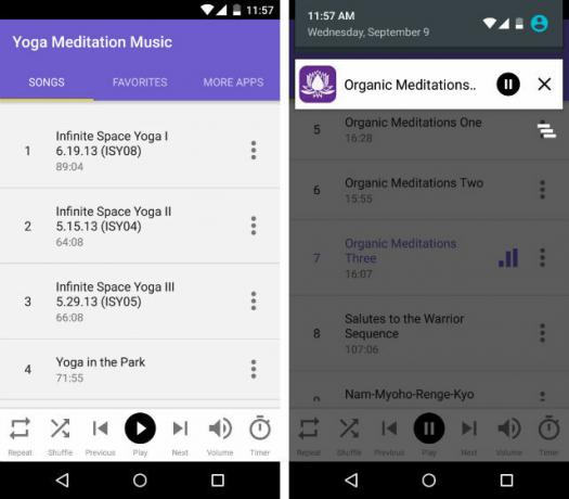 AndroidYogaApps-jóga-meditáció-Zene