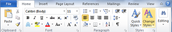 Microsoft Office 2010 áttekintés